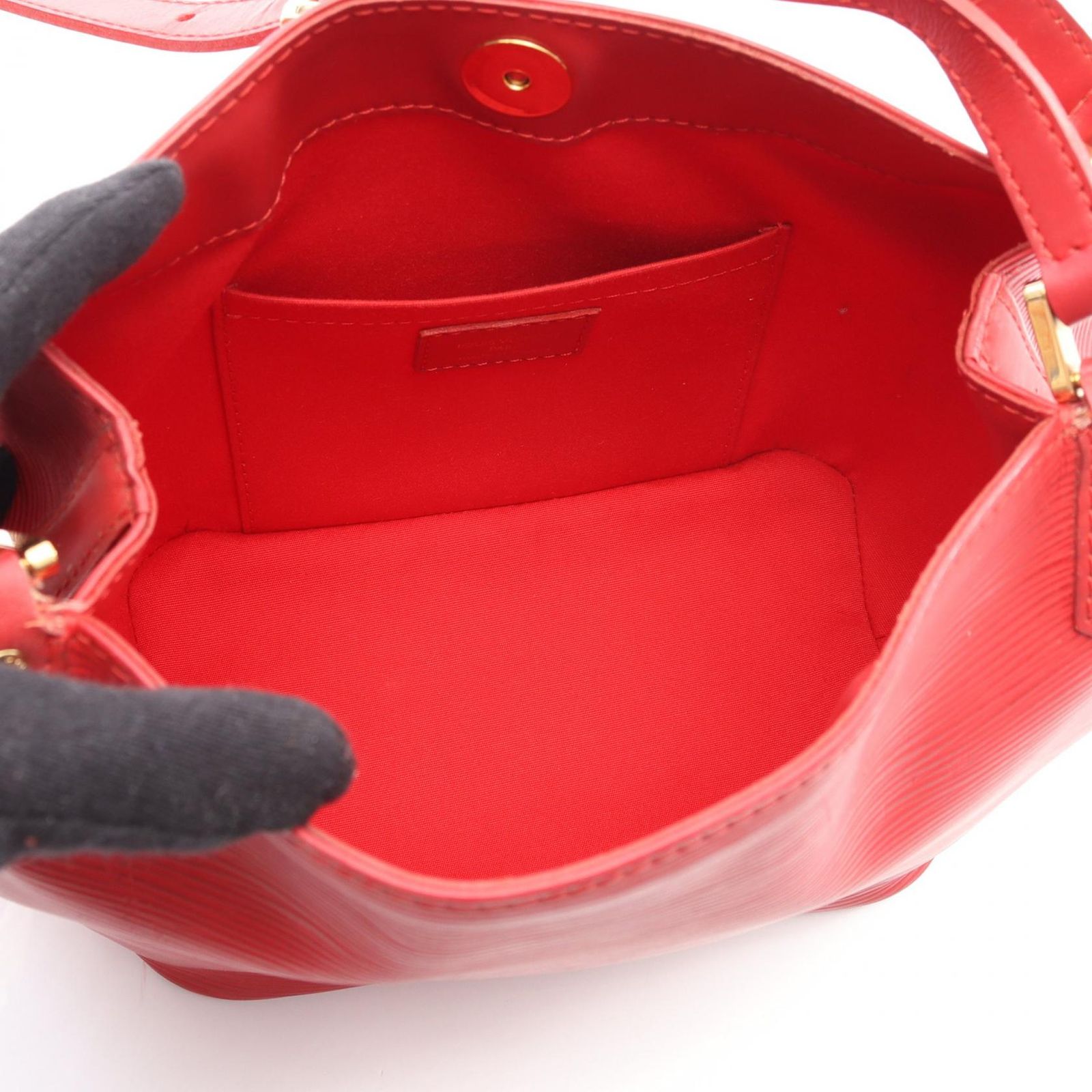 Louis Vuitton Shoulder Bag Mandala PM Red Leather — view 3
