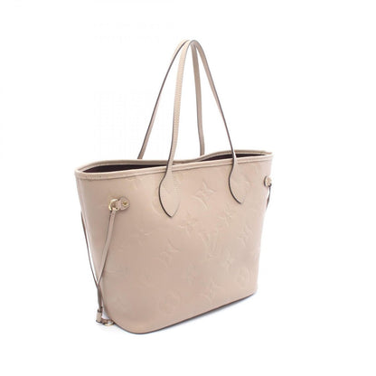 Louis Vuitton Tote Neverfull MM Monogram Empreinte Tourterelle Leather — view 2