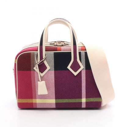 Hermes Handbag Victoria 3 Fourre Tout Mini Marine Ecru Black Flambo