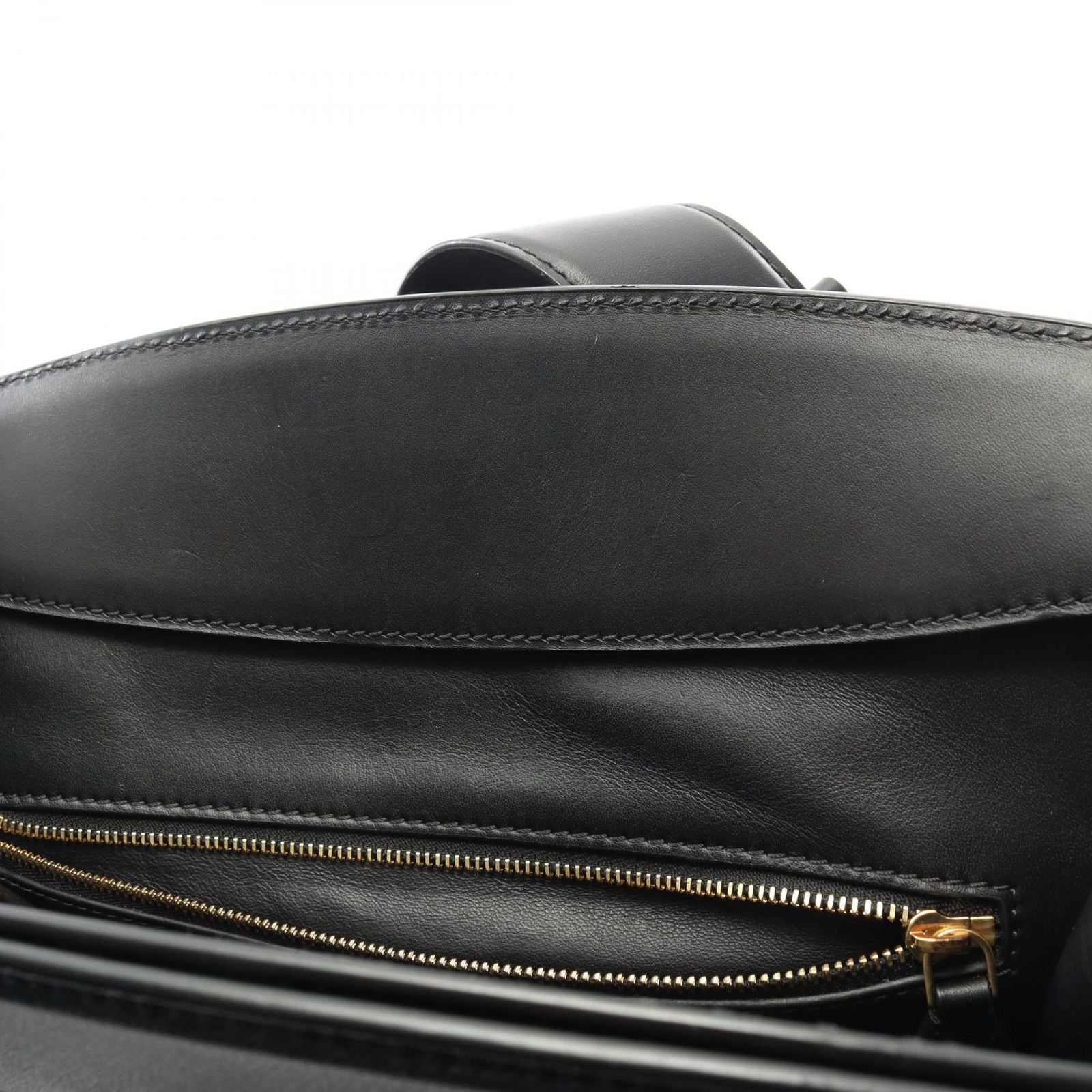 Louis Vuitton Handbag Roulis MM Noir Leather — view 8
