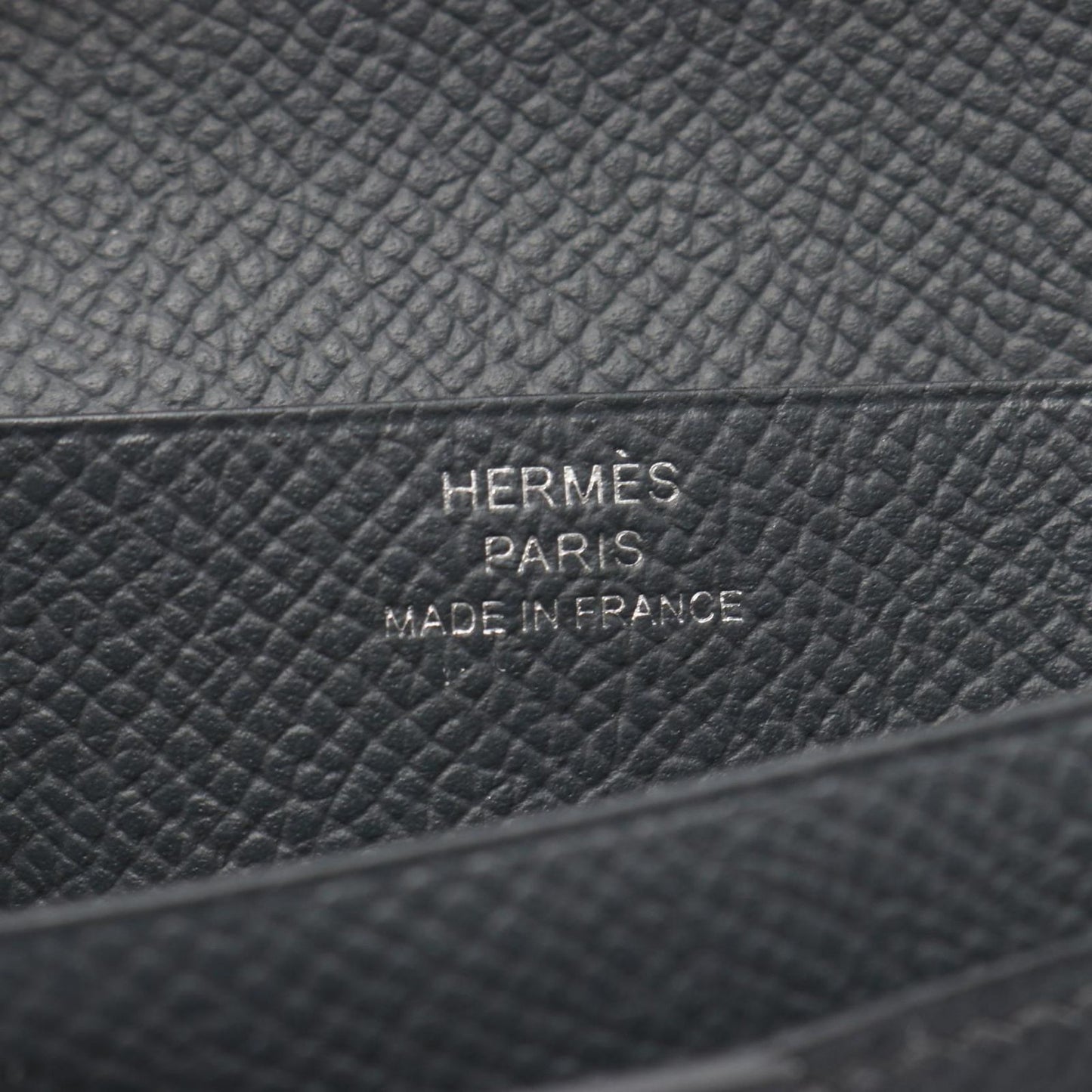 Hermes Bifold Wallet Bearn Compact Grimisty Leather — view 5