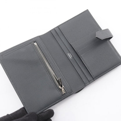 Hermes Bifold Wallet Bearn Compact Grimisty Leather — view 3