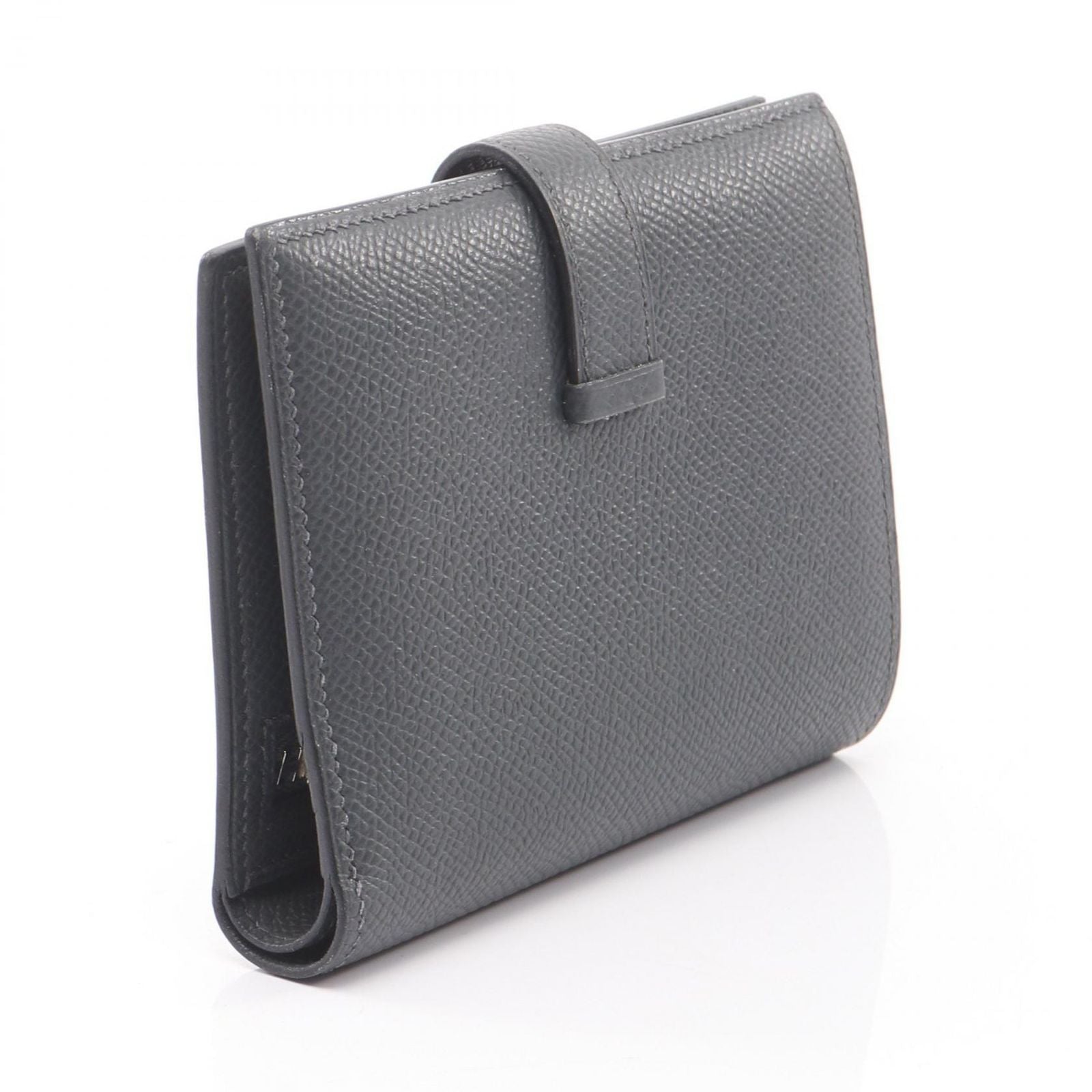 Hermes Bifold Wallet Bearn Compact Grimisty Leather — view 2