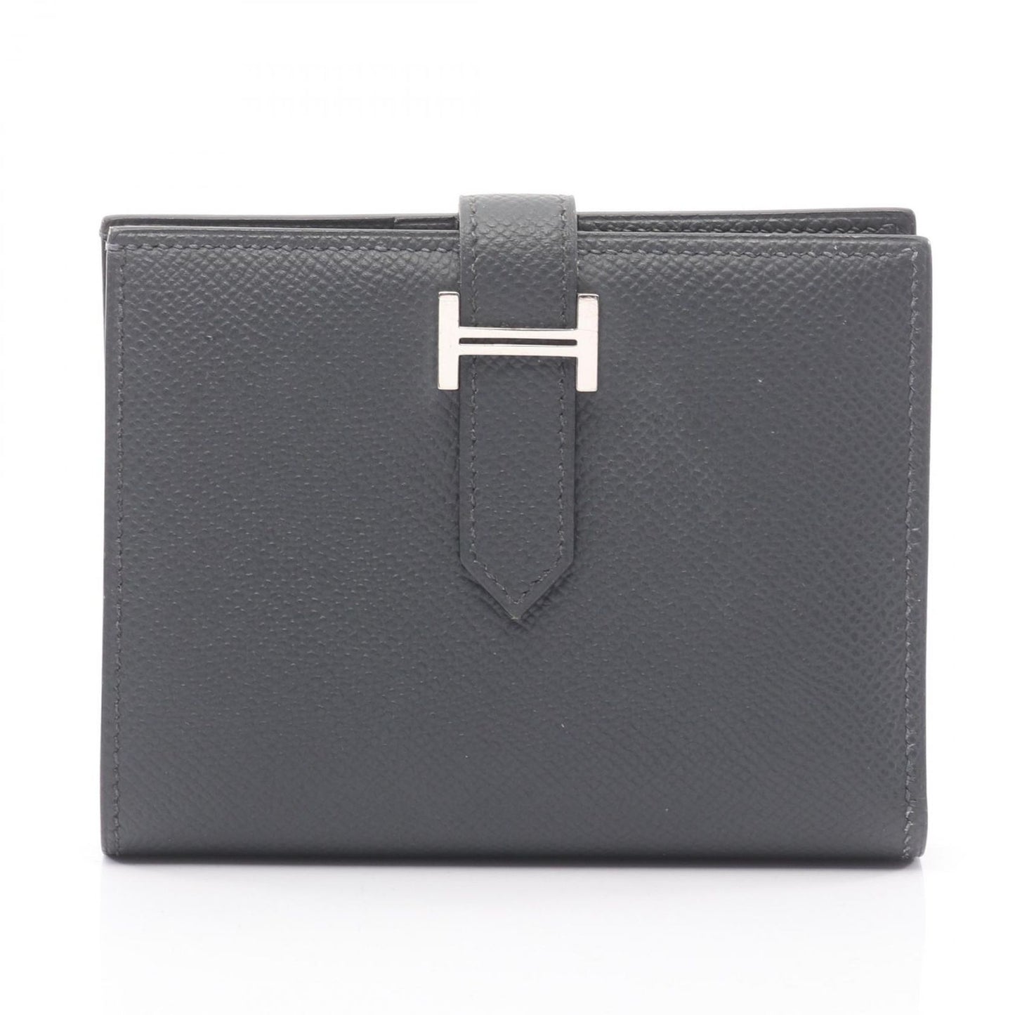 Hermes Bifold Wallet Bearn Compact Grimisty Leather