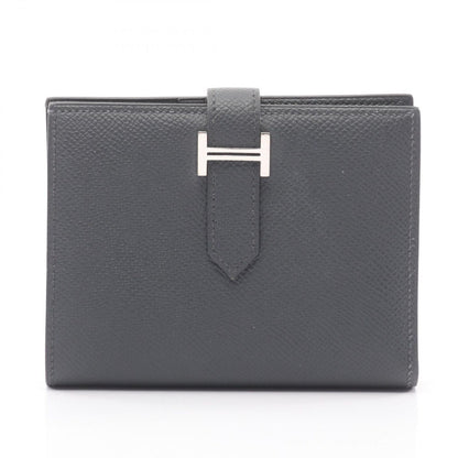 Hermes Bifold Wallet Bearn Compact Grimisty Leather