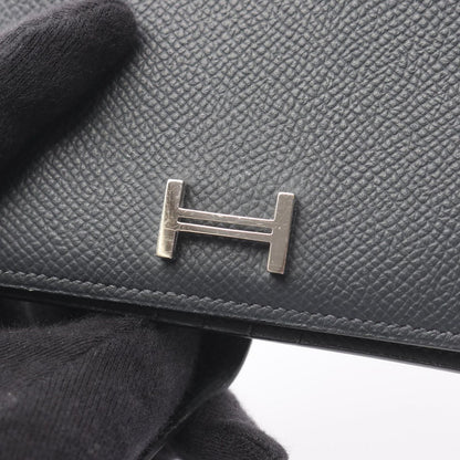 Hermes Bifold Wallet Bearn Compact Grimisty Leather — view 8