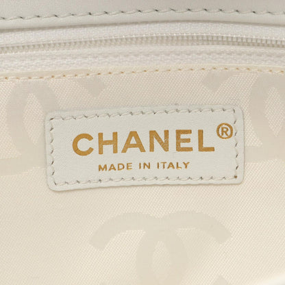 Chanel Handbag Wild Stitch White Leather — view 4