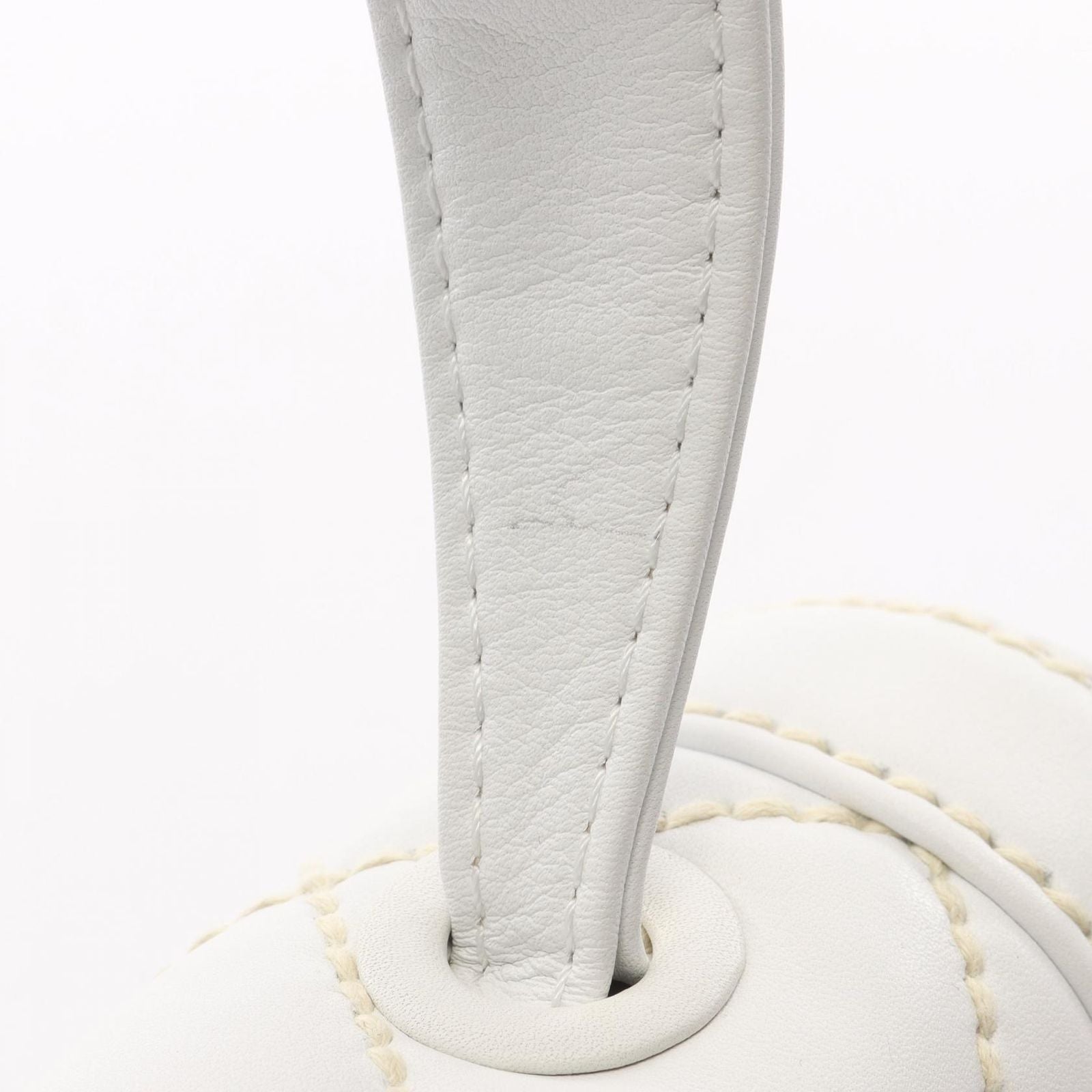 Chanel Handbag Wild Stitch White Leather — view 9