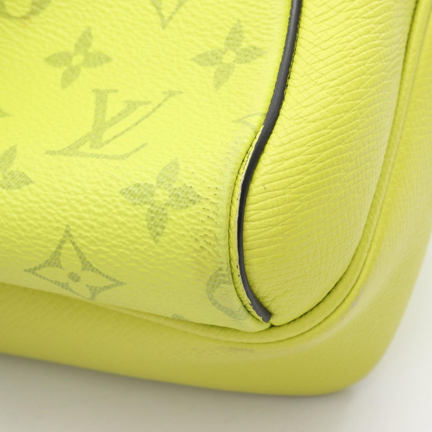 Louis Vuitton Shoulder Bag Outdoor Messenger PM Jaune Canvas Leather — view 8