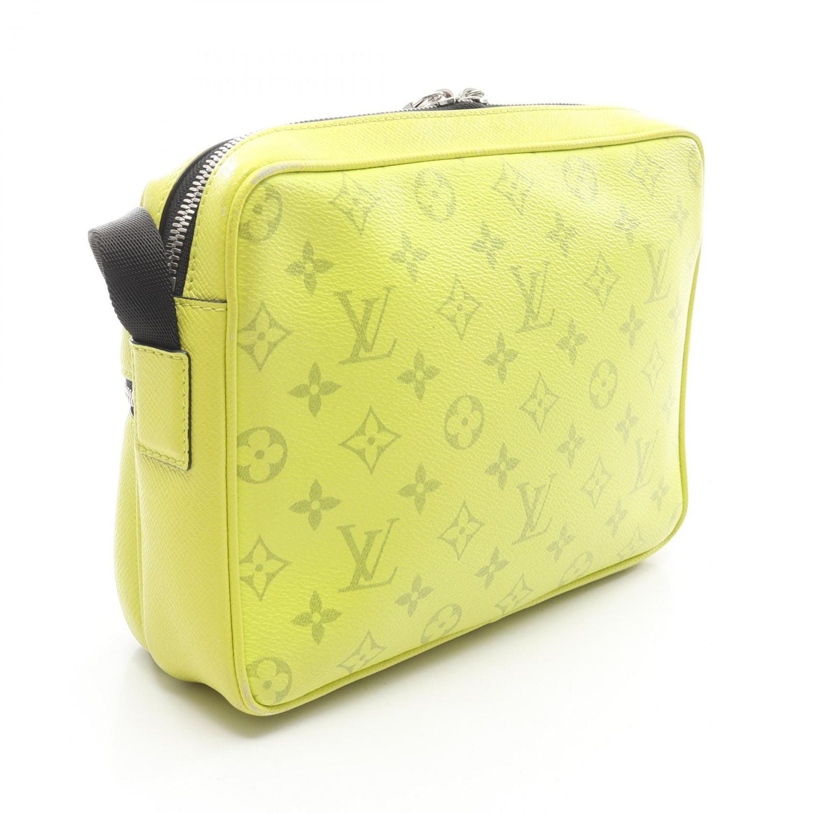 Louis Vuitton Shoulder Bag Outdoor Messenger PM Jaune Canvas Leather — view 2