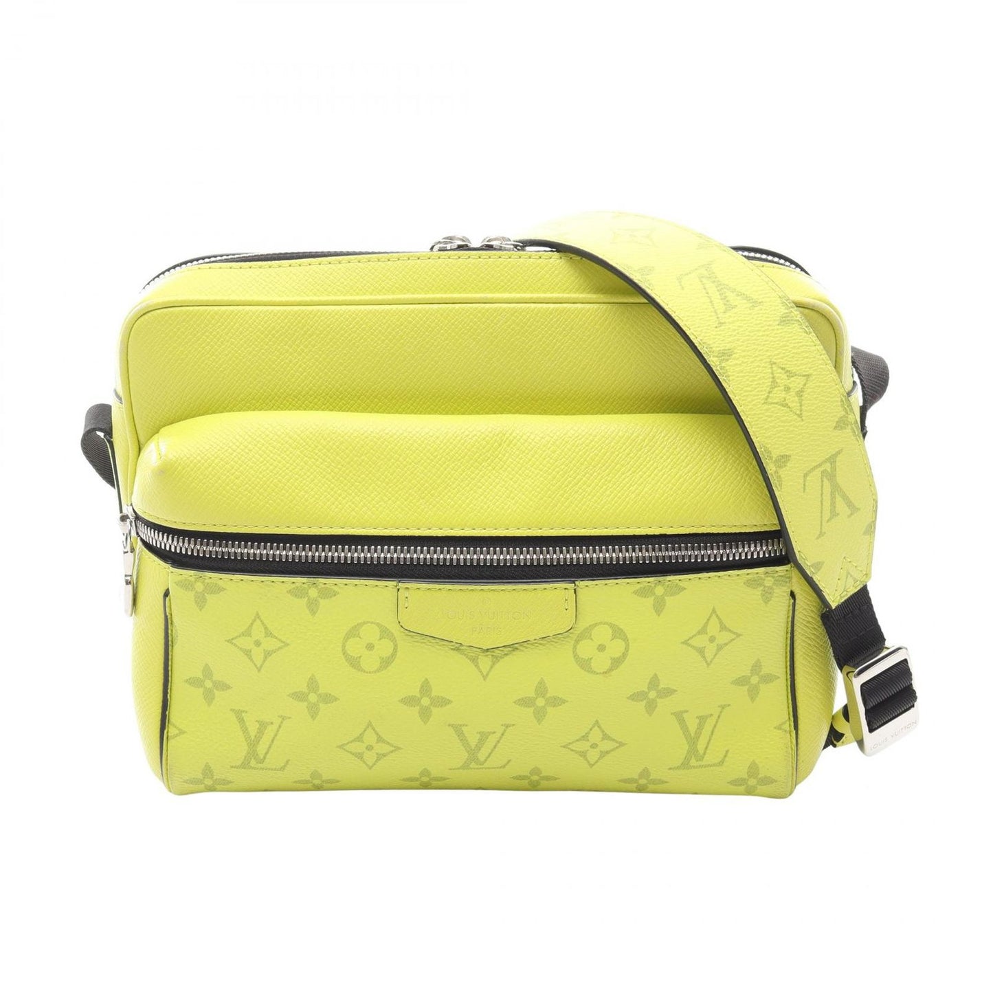 Louis Vuitton Shoulder Bag Outdoor Messenger PM Jaune Canvas Leather