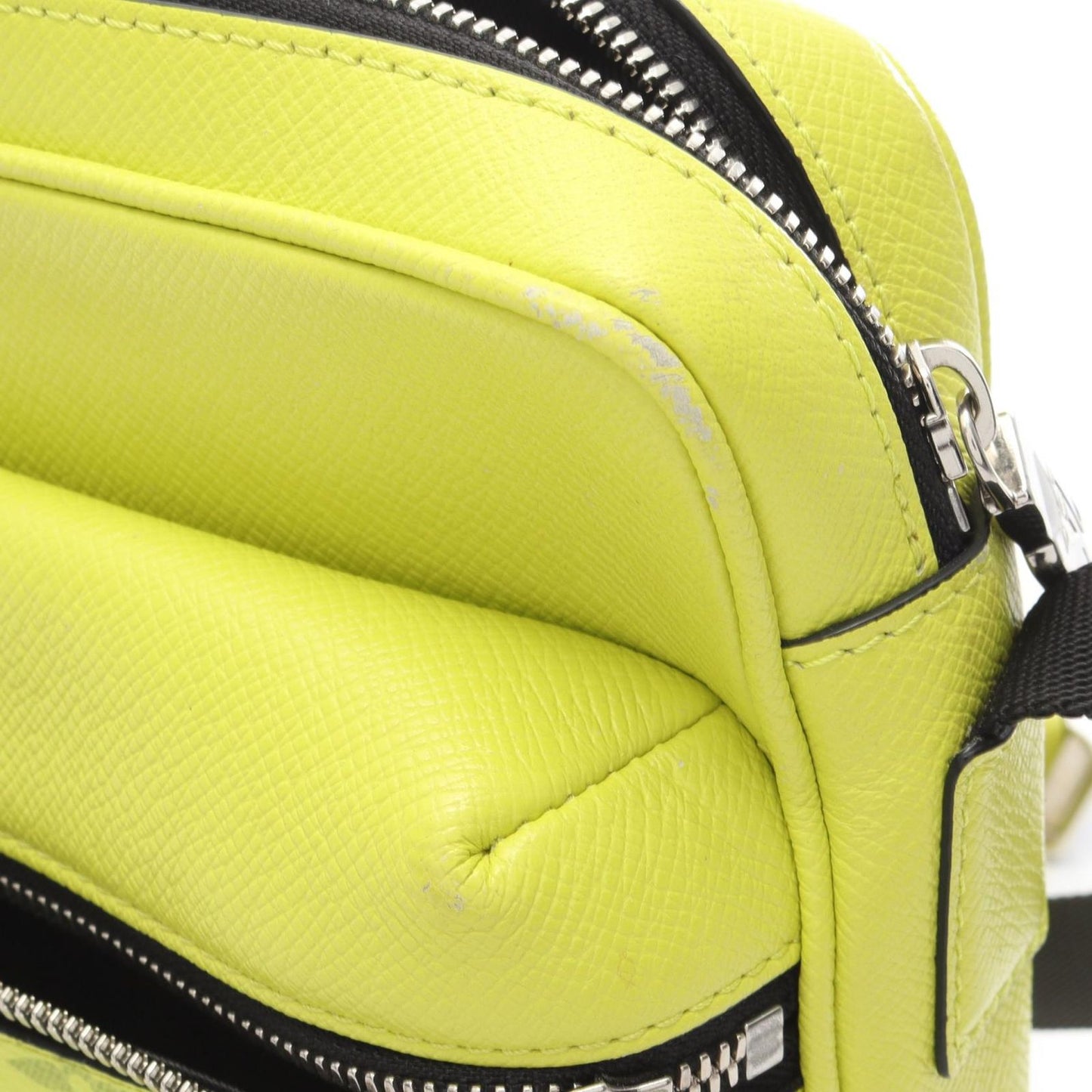 Louis Vuitton Shoulder Bag Outdoor Messenger PM Jaune Canvas Leather — view 7