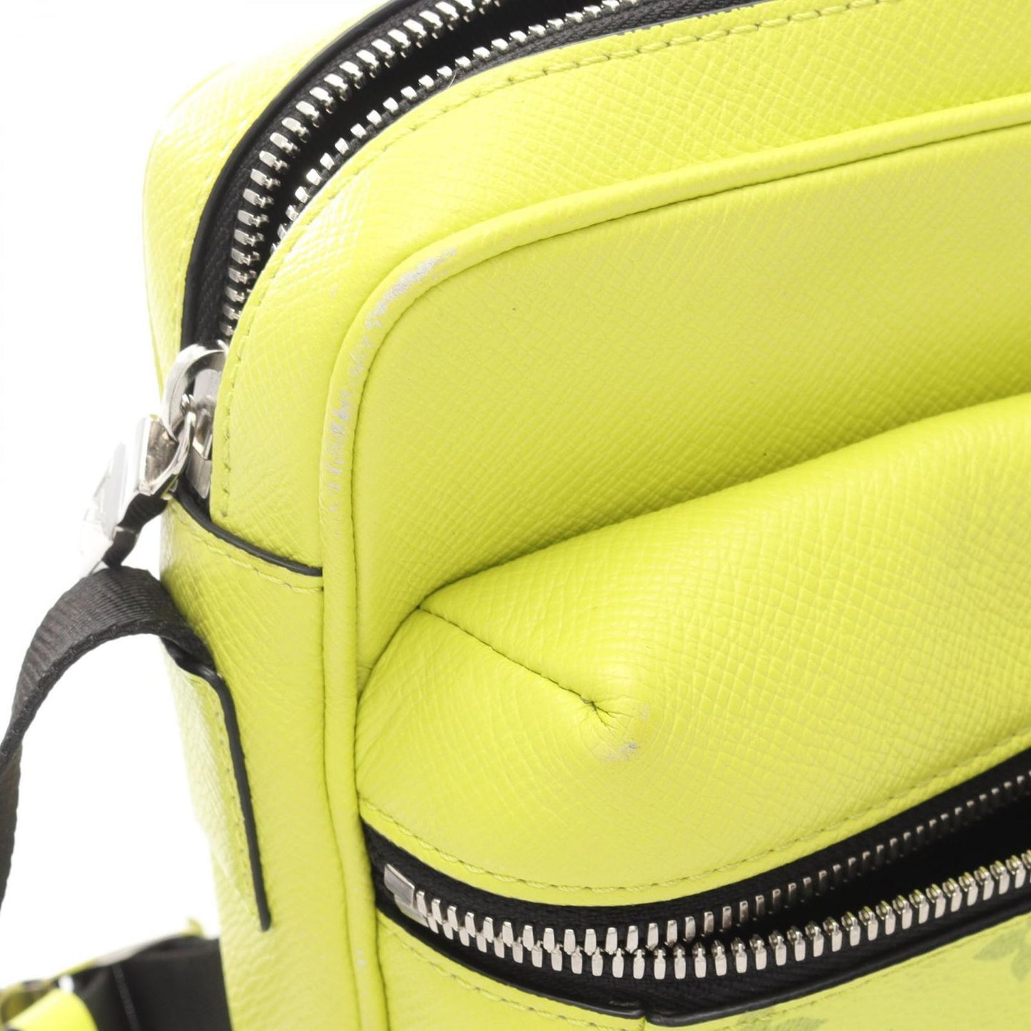 Louis Vuitton Shoulder Bag Outdoor Messenger PM Jaune Canvas Leather — view 6