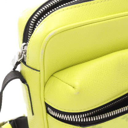 Louis Vuitton Shoulder Bag Outdoor Messenger PM Jaune Canvas Leather — view 6