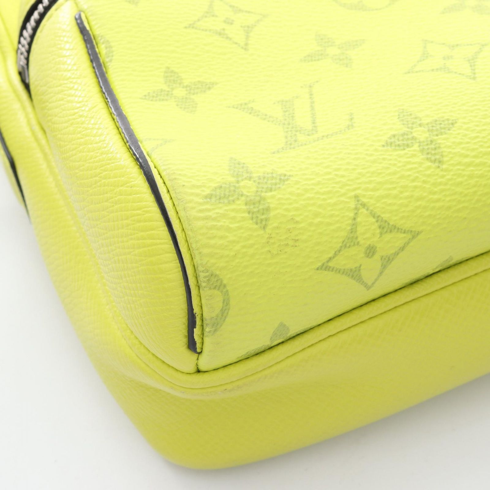 Louis Vuitton Shoulder Bag Outdoor Messenger PM Jaune Canvas Leather — view 9