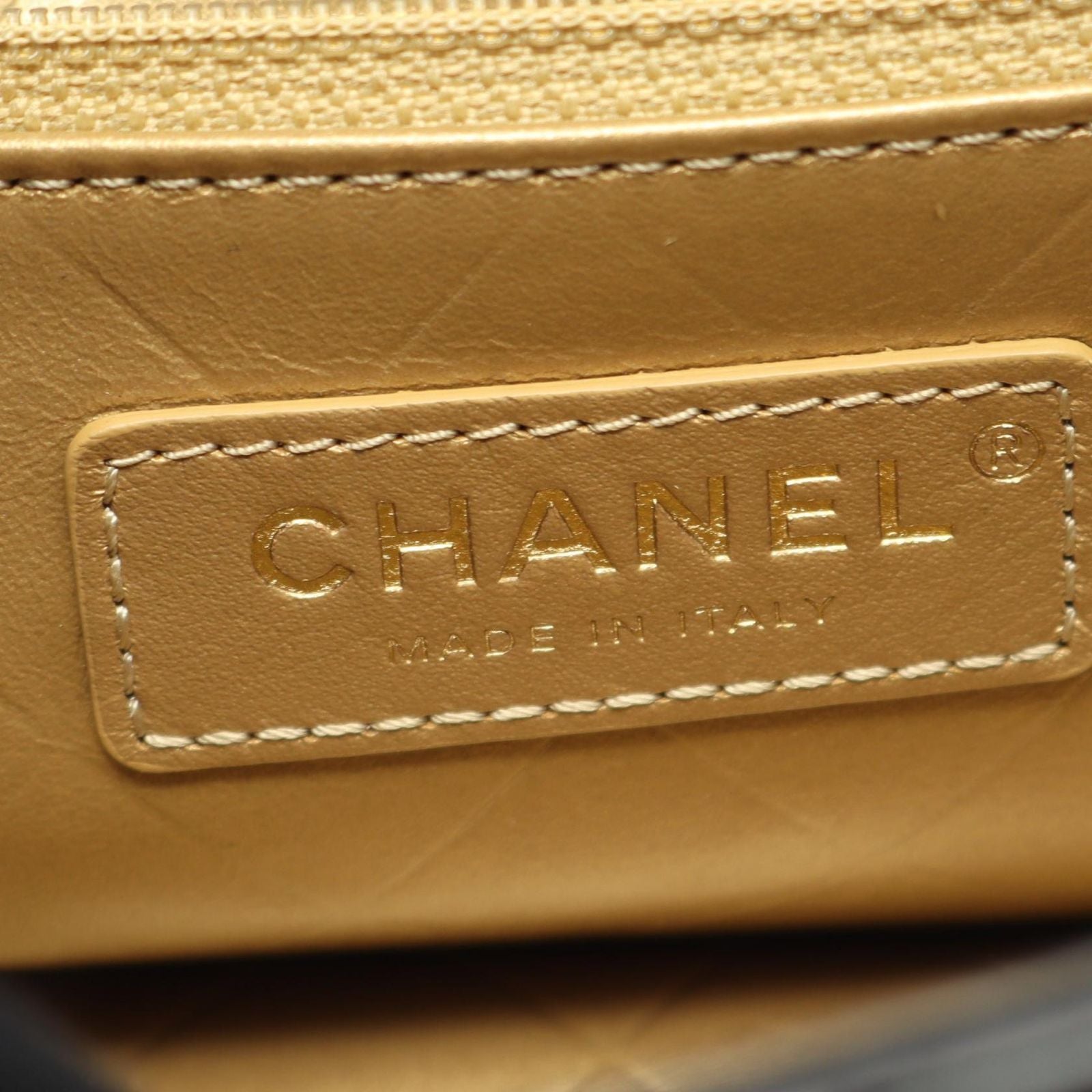Chanel Shoulder Bag Quilted Black Leather Chain — view 4