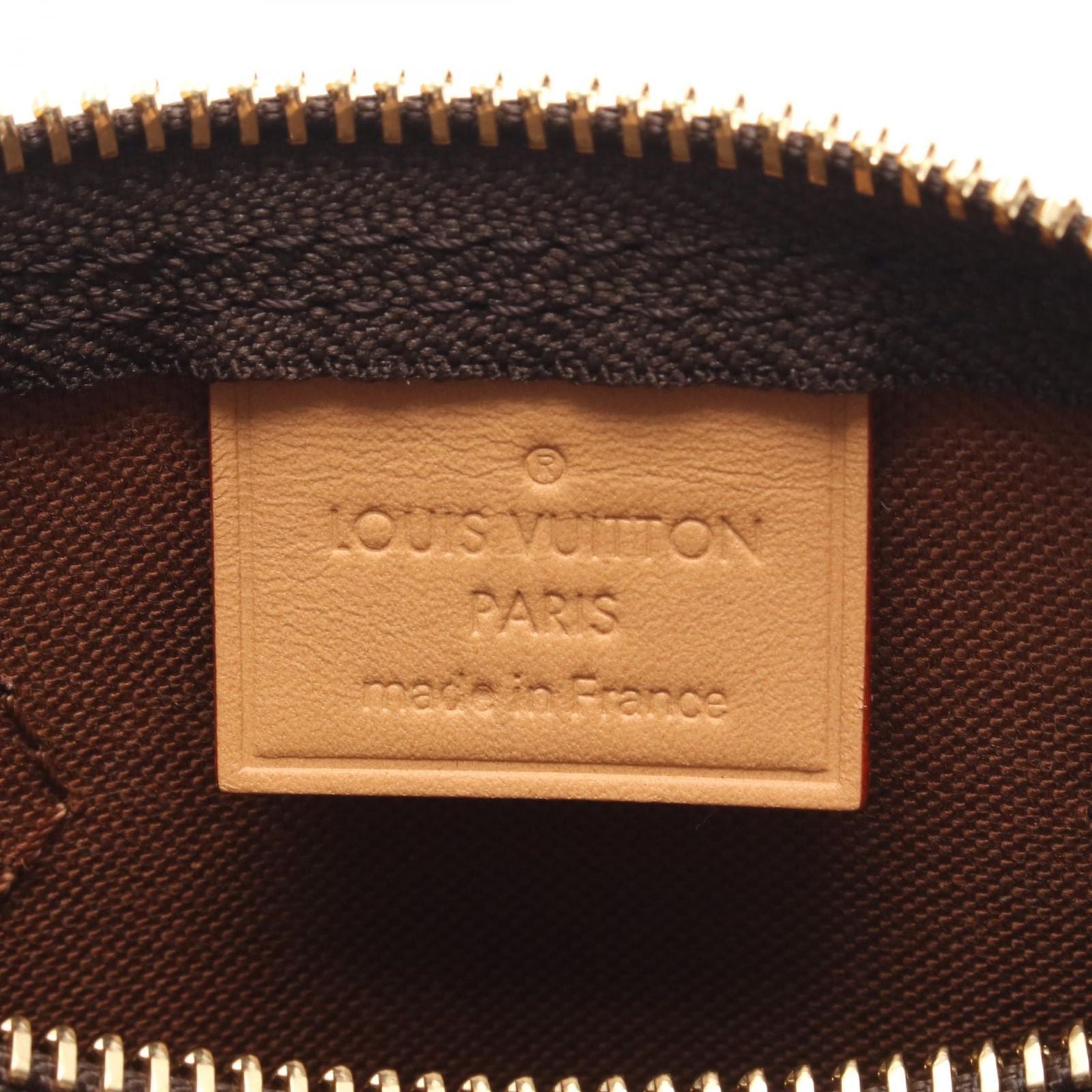 Louis Vuitton Handbag Nano Speedy Canvas Leather — view 4