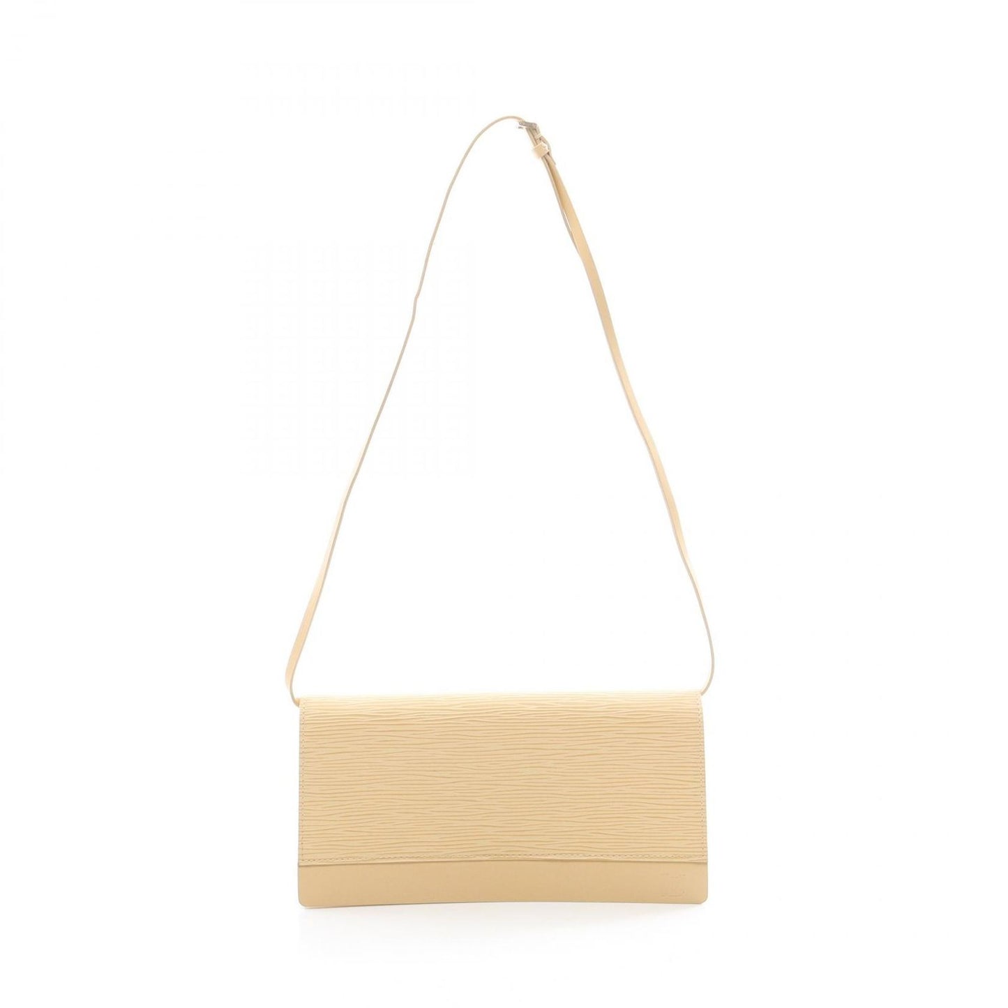 Louis Vuitton Shoulder Bag Honfleur Vanilla Vanille Leather