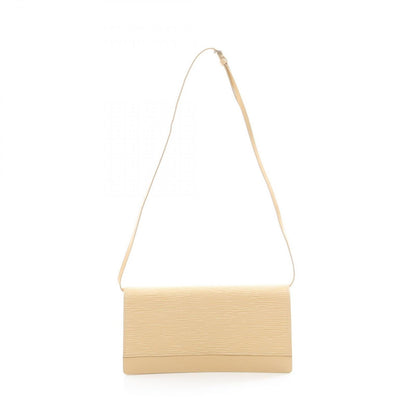 Louis Vuitton Shoulder Bag Honfleur Vanilla Vanille Leather