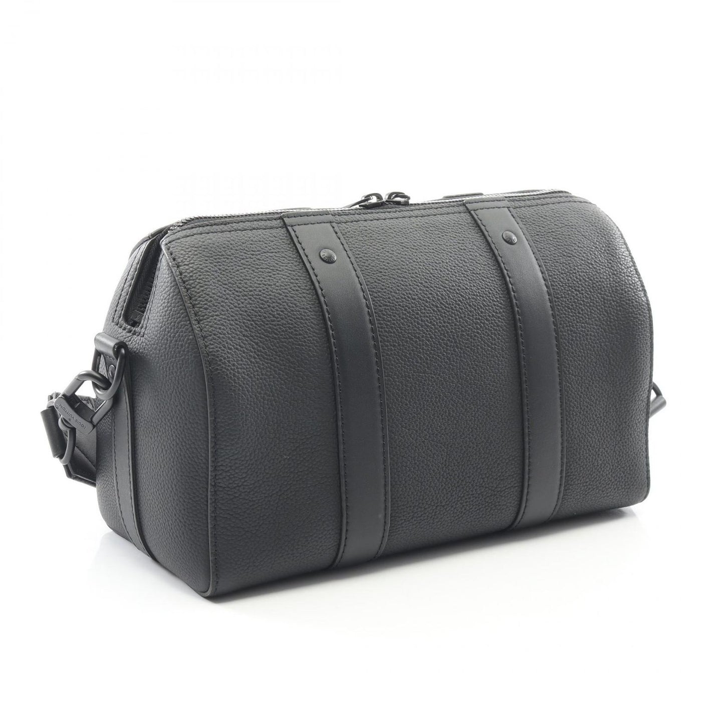 Louis Vuitton Shoulder Bag City Keepall Noir Leather — view 2