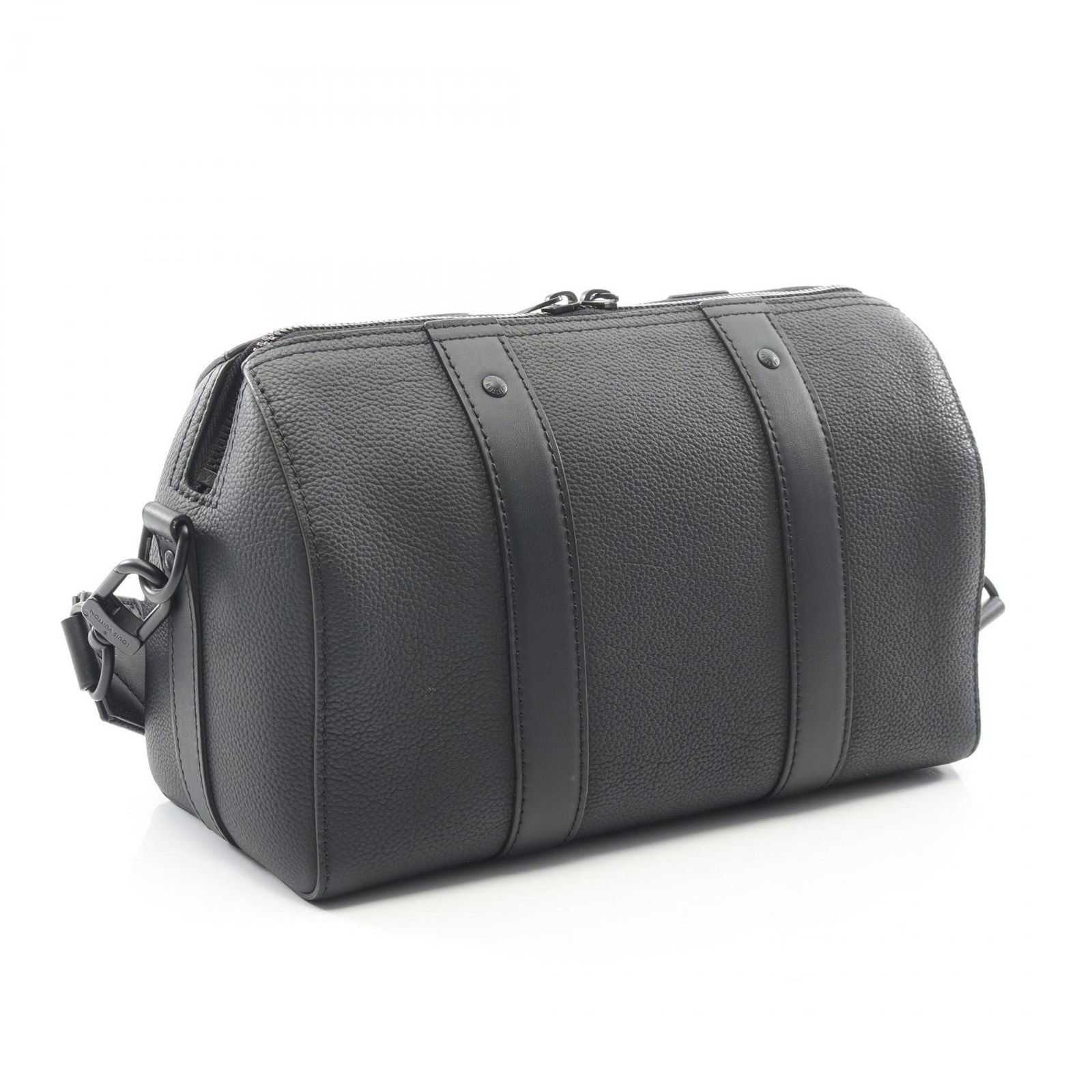 Louis Vuitton Shoulder Bag City Keepall Noir Leather — view 2