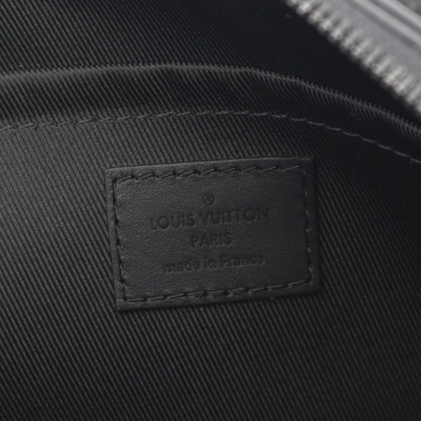 Louis Vuitton Shoulder Bag City Keepall Noir Leather — view 4