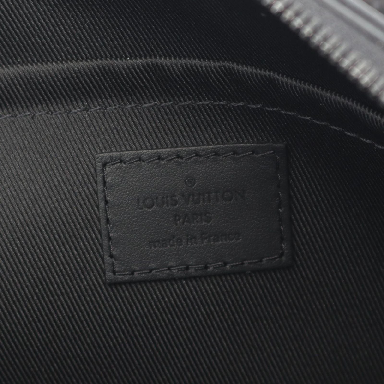 Louis Vuitton Shoulder Bag City Keepall Noir Leather — view 4
