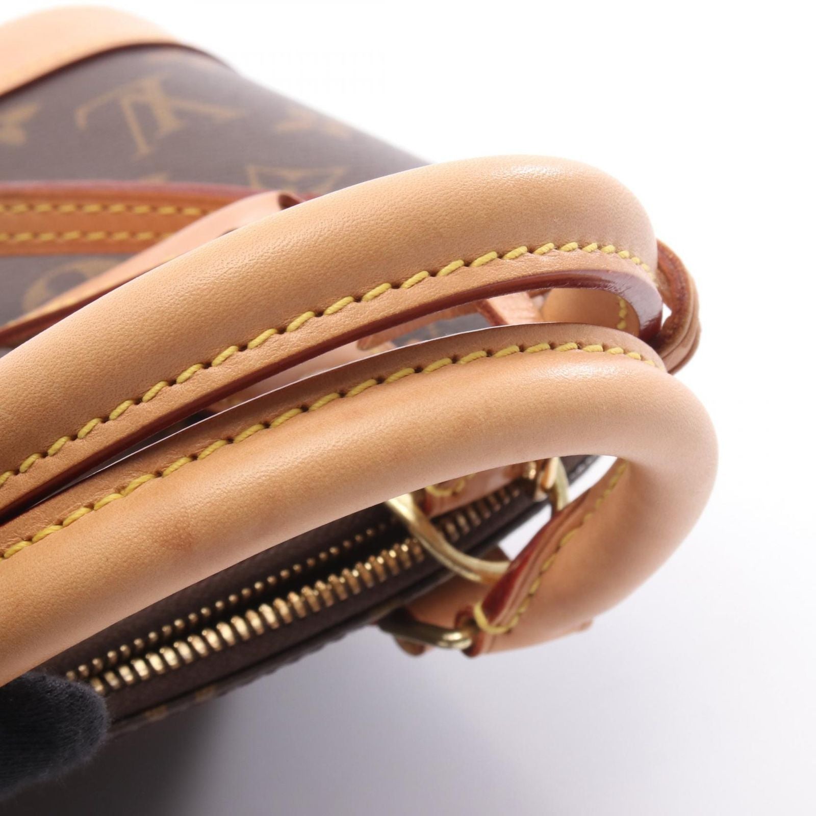 Louis Vuitton Handbag Alma BB Monogram Canvas Leather — view 9