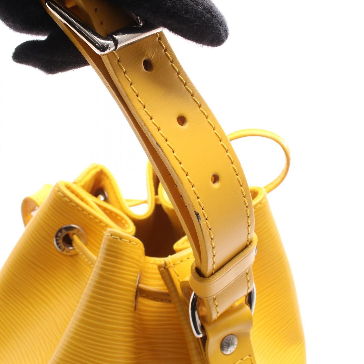 Louis Vuitton Shoulder Bag Noe BB Mimosa Leather — view 9