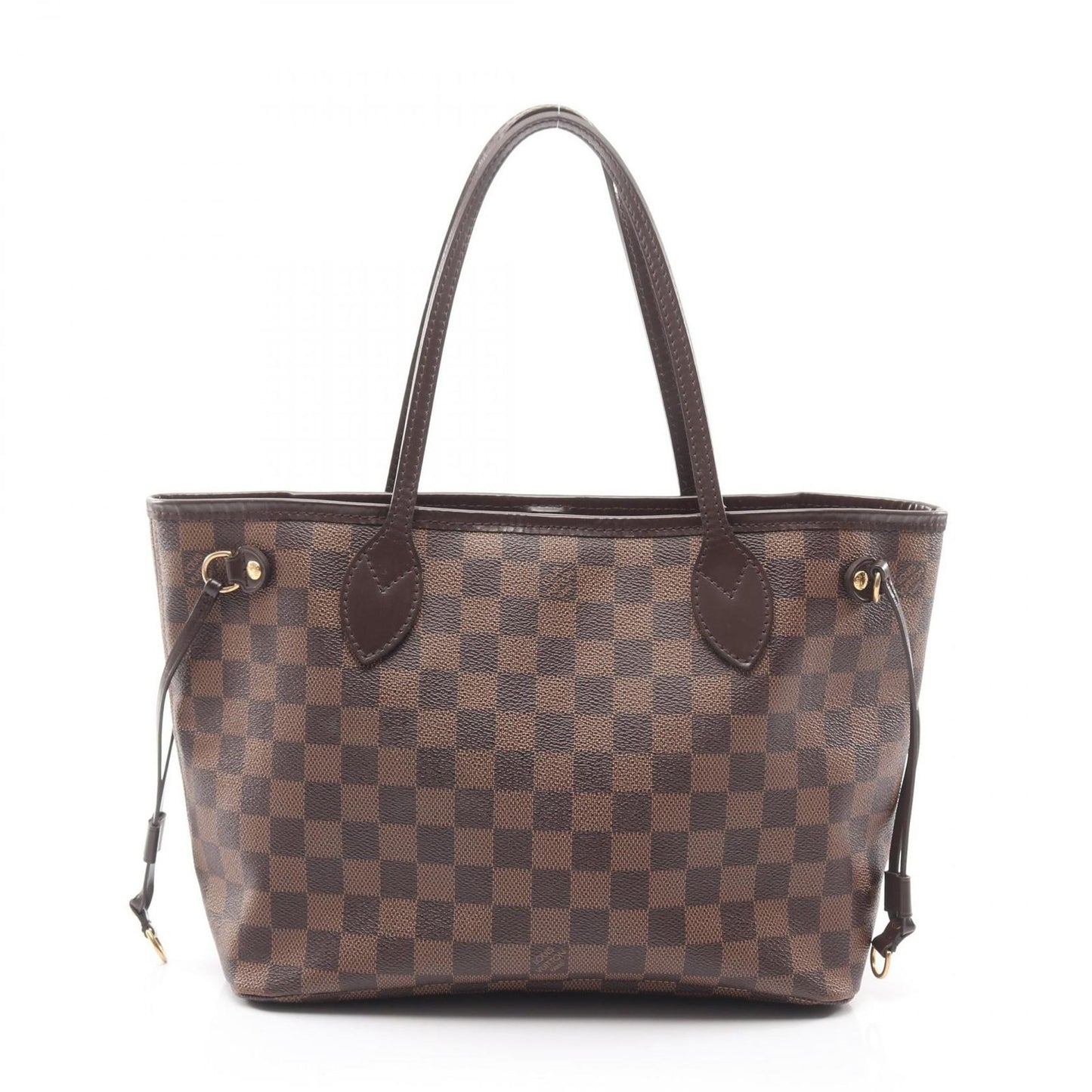 Louis Vuitton Tote Neverfull PM Canvas Leather