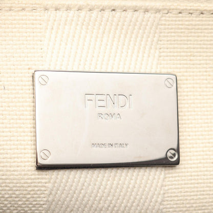 Fendi Tote Peekaboo X-Lite Fit Black Brown Leather — view 4