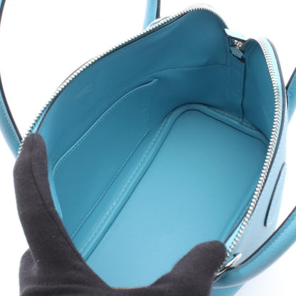 Hermes Handbag Bolide 27 Blue Nole Leather Calf — view 3