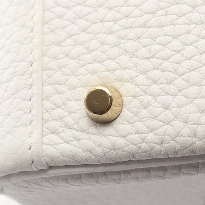 Hermes Shoulder Bag Lindy Mini New White Leather — view 8