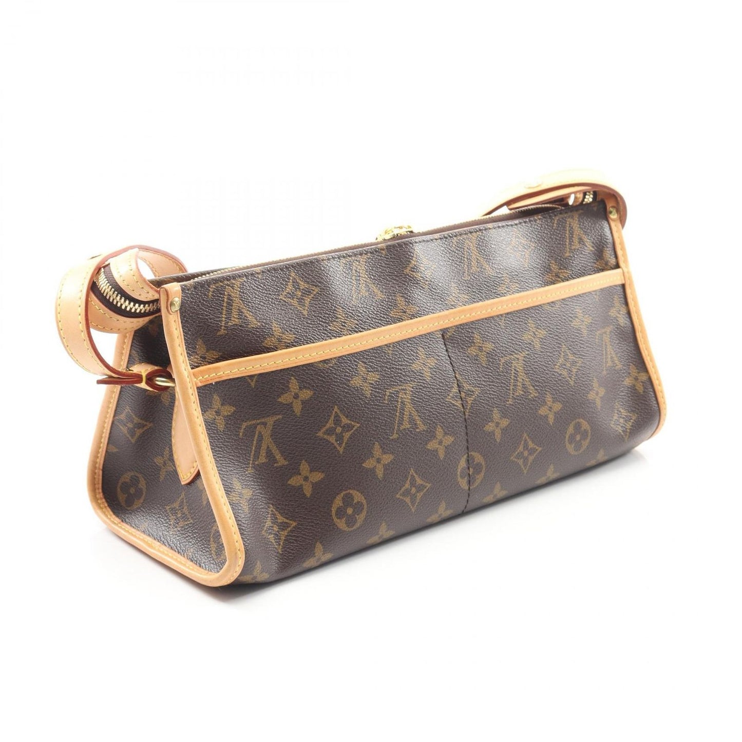Louis Vuitton Shoulder Bag Popincourt Long Canvas Leather — view 2