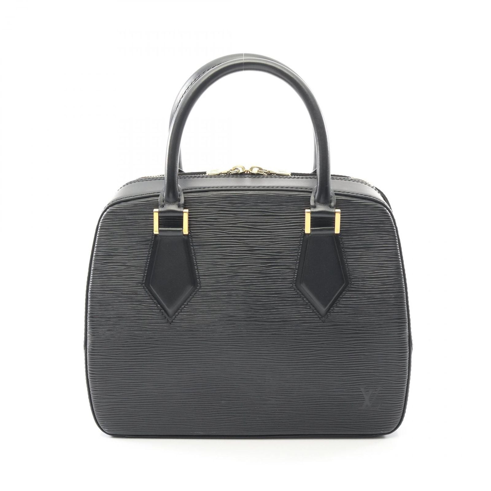 Louis Vuitton Handbag Blanc Noir Leather