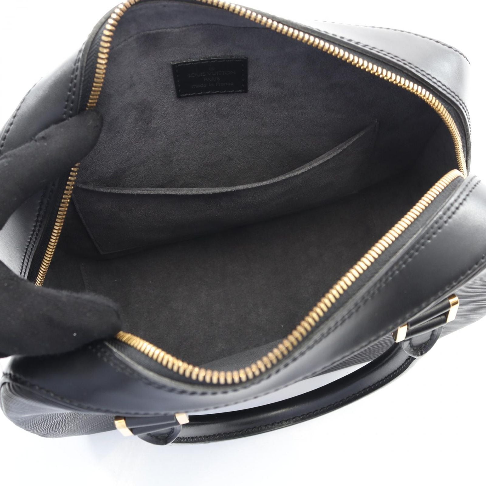 Louis Vuitton Handbag Blanc Noir Leather — view 3