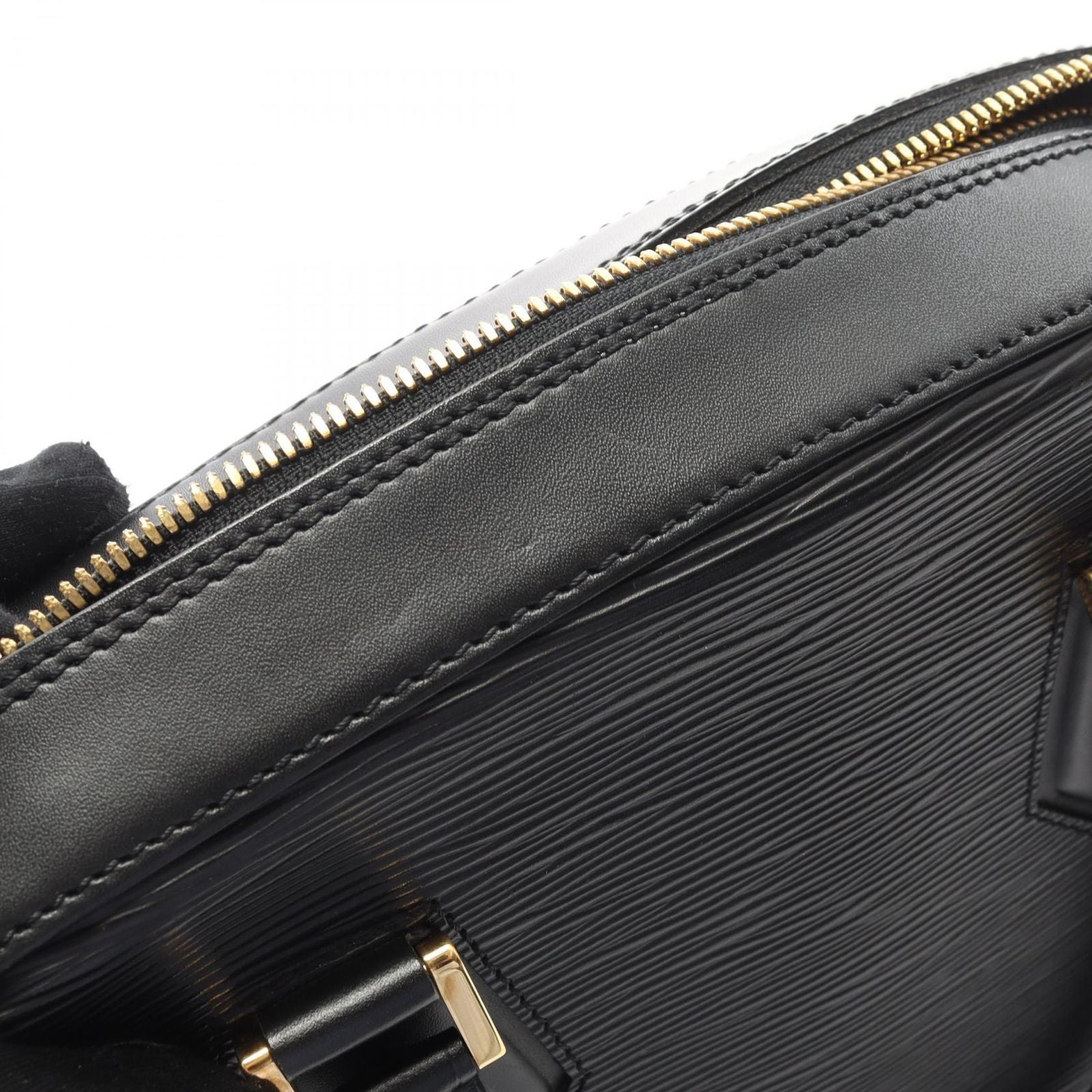 Louis Vuitton Handbag Blanc Noir Leather — view 9