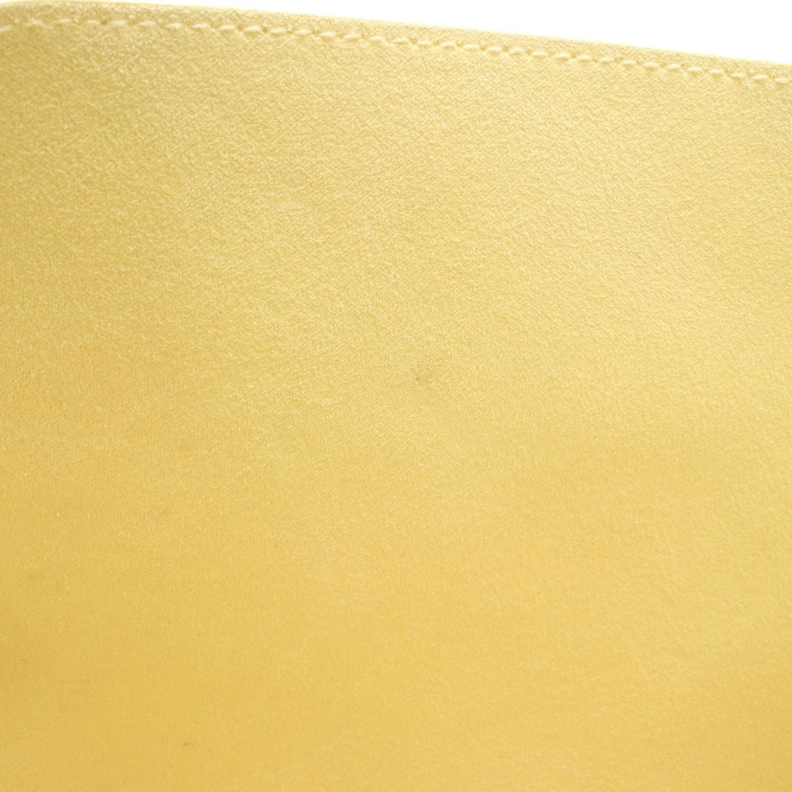 Balenciaga Tote Tour Small North South Pastel Yellow Leather Shoulder Bag — view 5