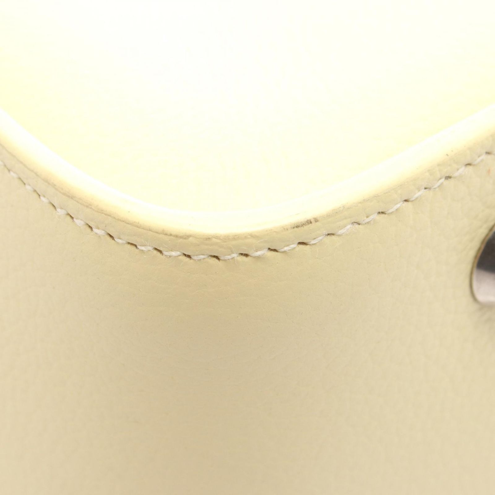 Balenciaga Tote Tour Small North South Pastel Yellow Leather Shoulder Bag — view 6