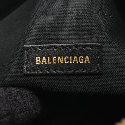 Balenciaga Shoulder Bag Monaco Black Leather Small — view 4