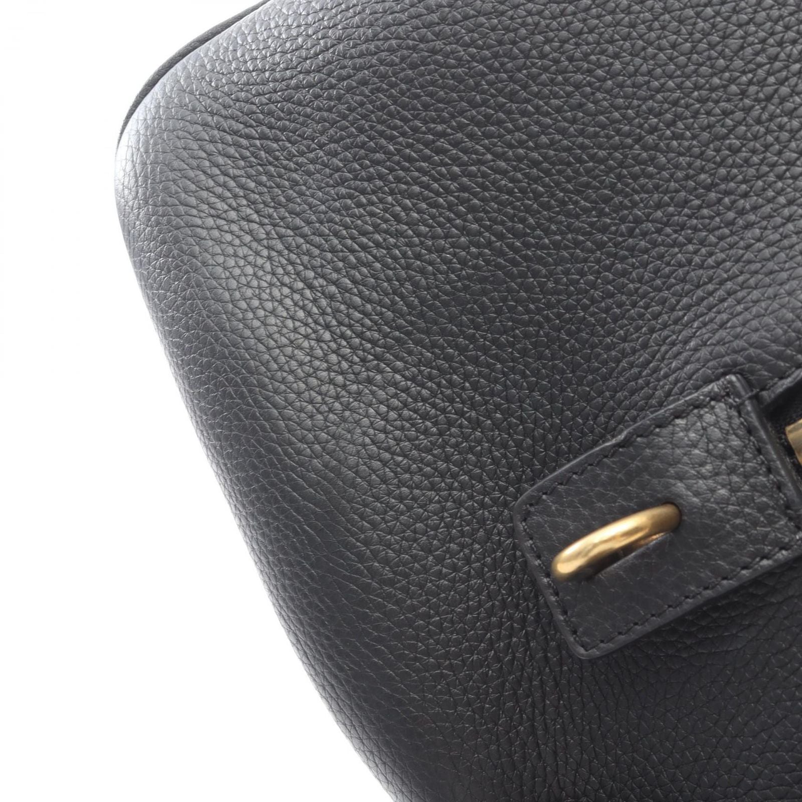Celine Black Leather 2-Way Boston Bag — view 7