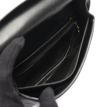 Dior Shoulder Bag Black Leather Vintage — view 3