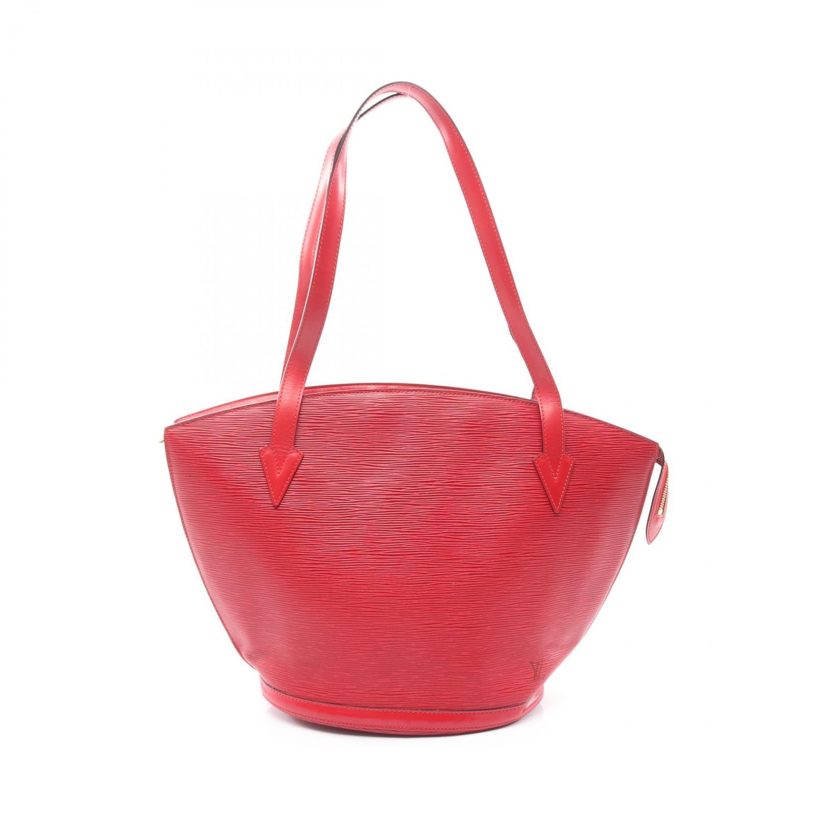 Louis Vuitton Shoulder Bag Saint Jacques Shopping Castilian Red Leather