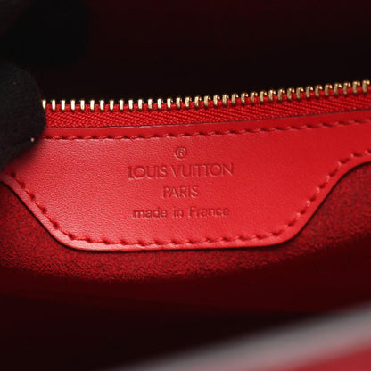 Louis Vuitton Shoulder Bag Saint Jacques Shopping Castilian Red Leather — view 4
