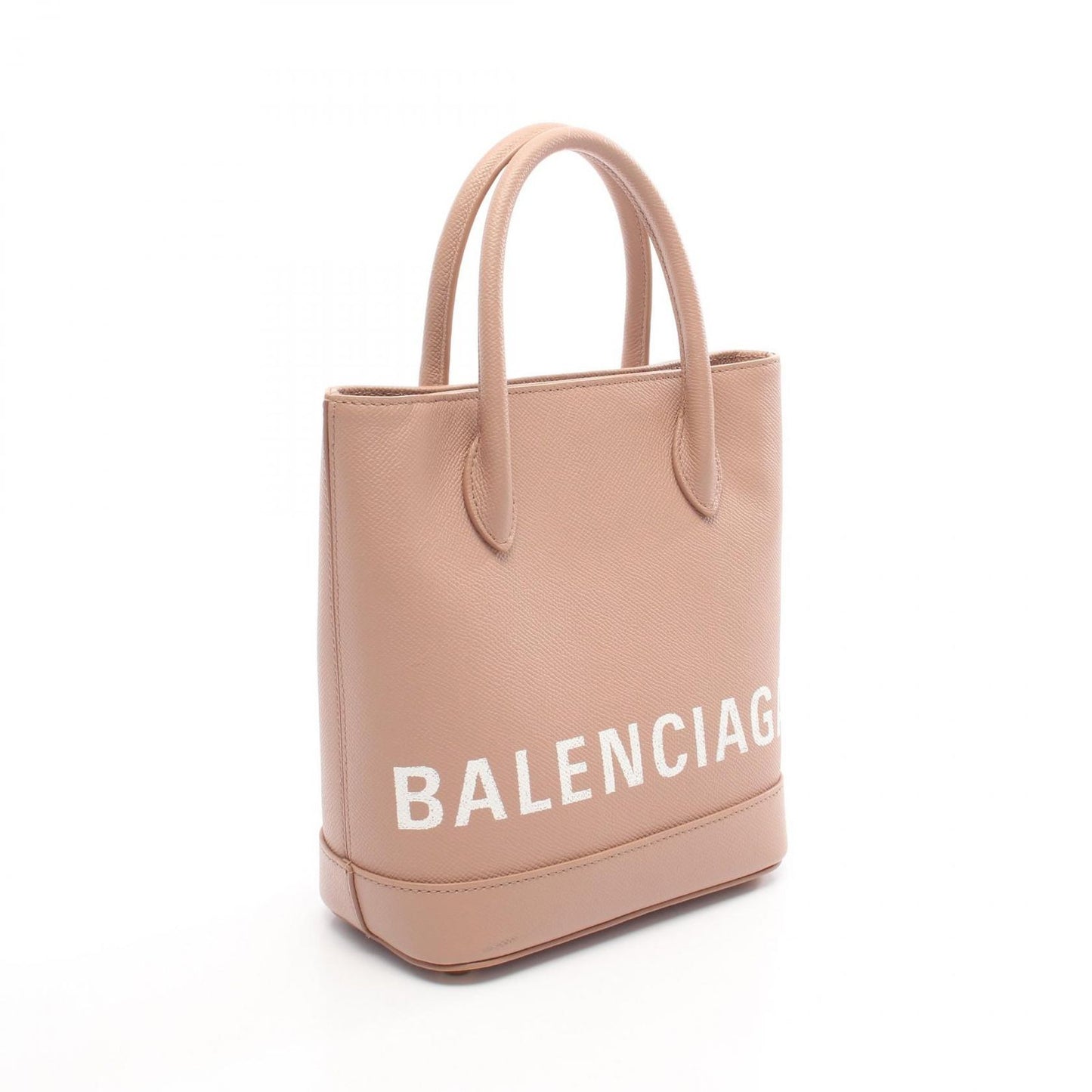 Balenciaga Handbag Ville XXS Pink Beige Leather — view 2