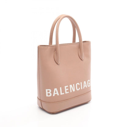 Balenciaga Handbag Ville XXS Pink Beige Leather — view 2