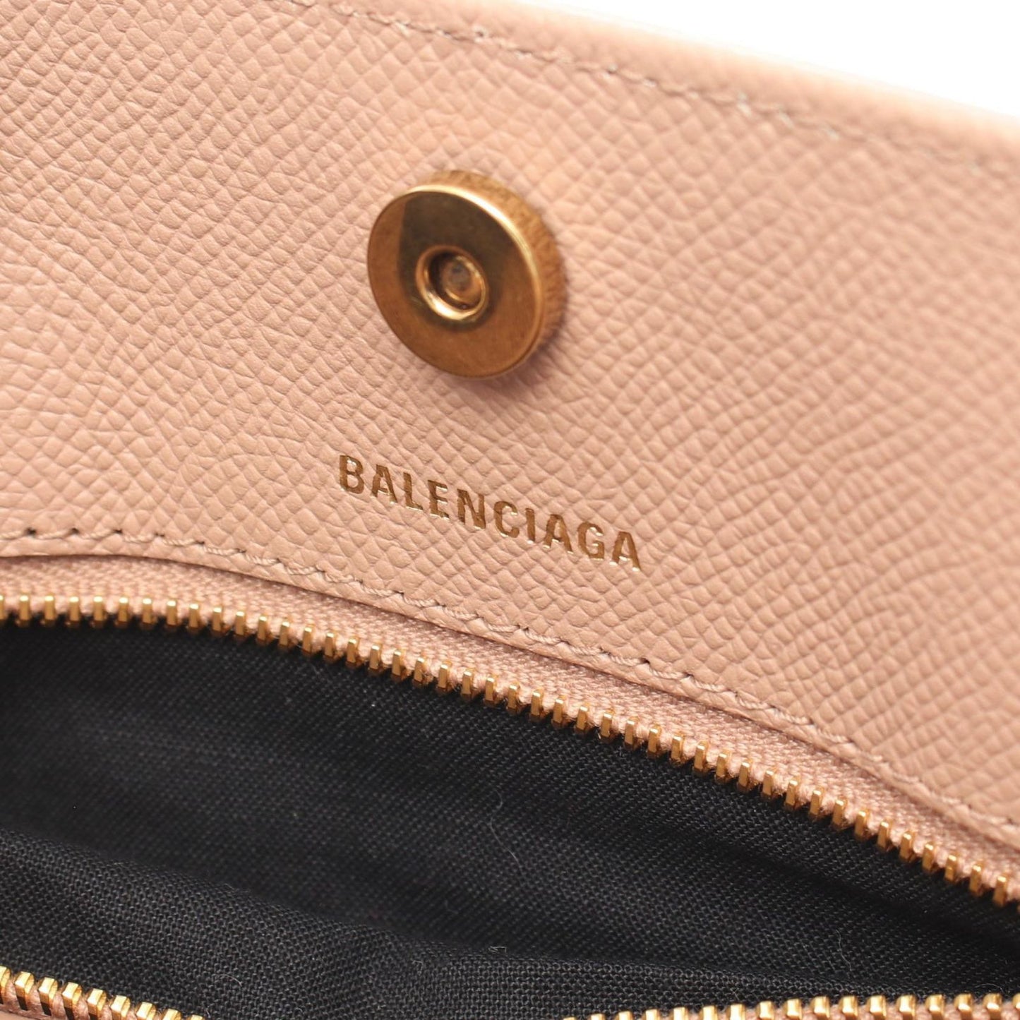 Balenciaga Handbag Ville XXS Pink Beige Leather — view 4