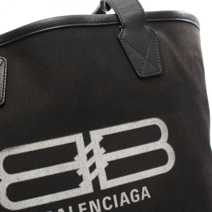 Balenciaga Tote Jumbo Black Canvas — view 5