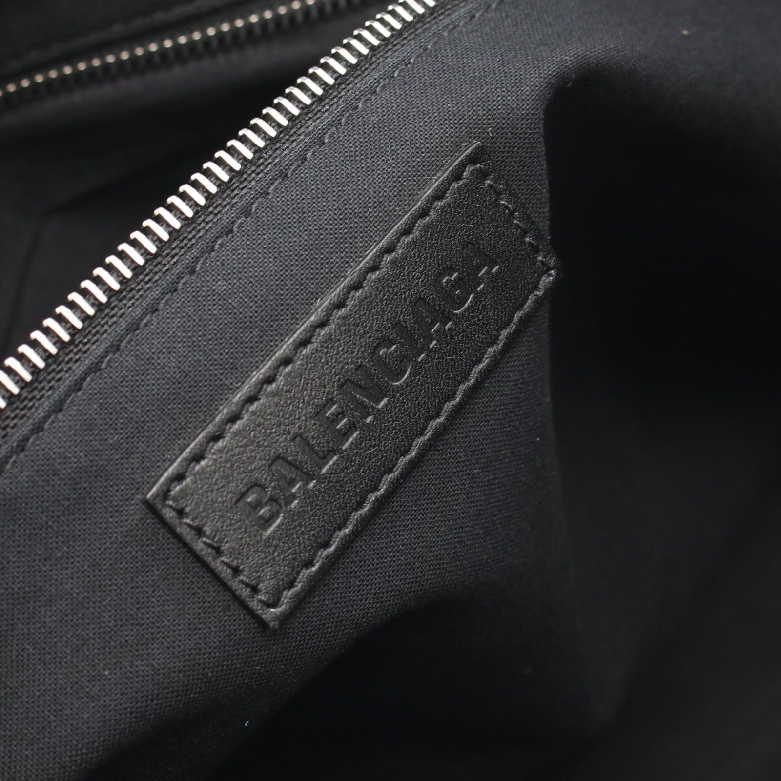 Balenciaga Tote Jumbo Black Canvas — view 4
