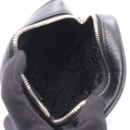 Gucci Shoulder Bag Hacker Project Black Canvas Leather — view 3
